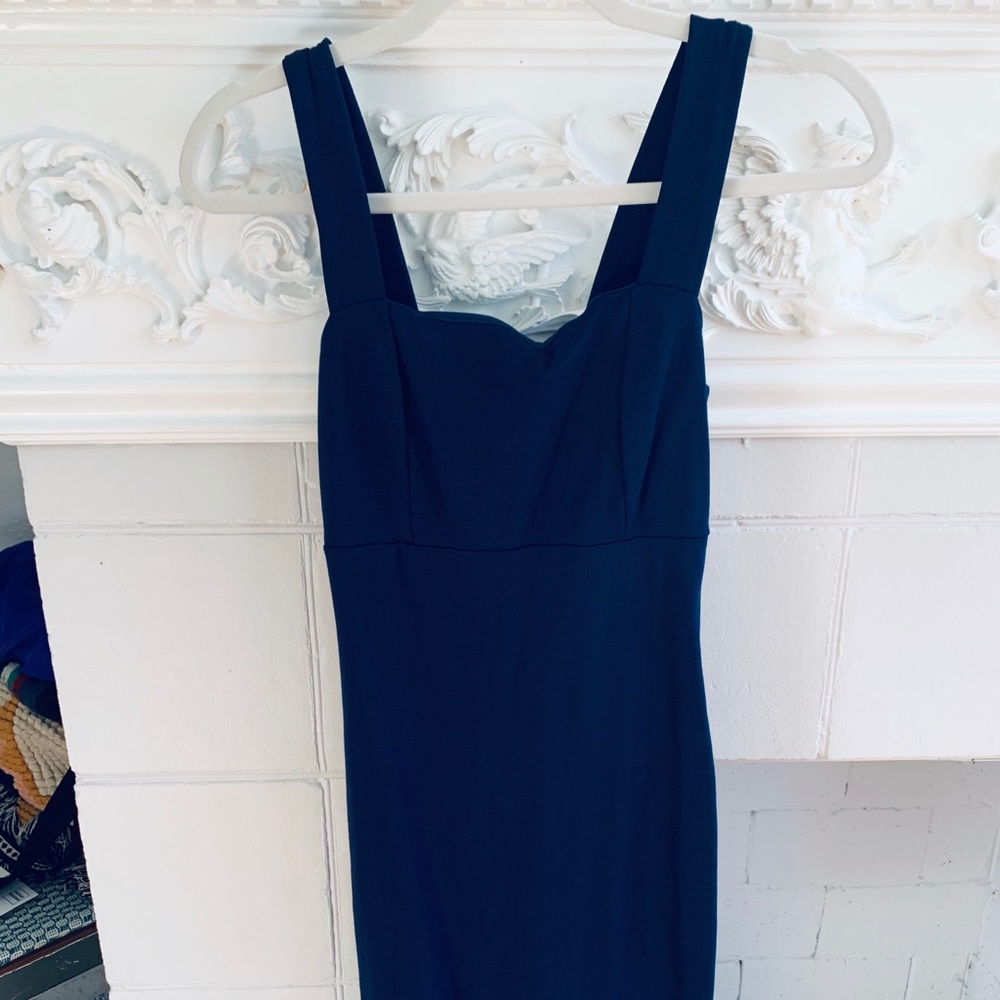 Soprano Navy Blue Cocktail Dress